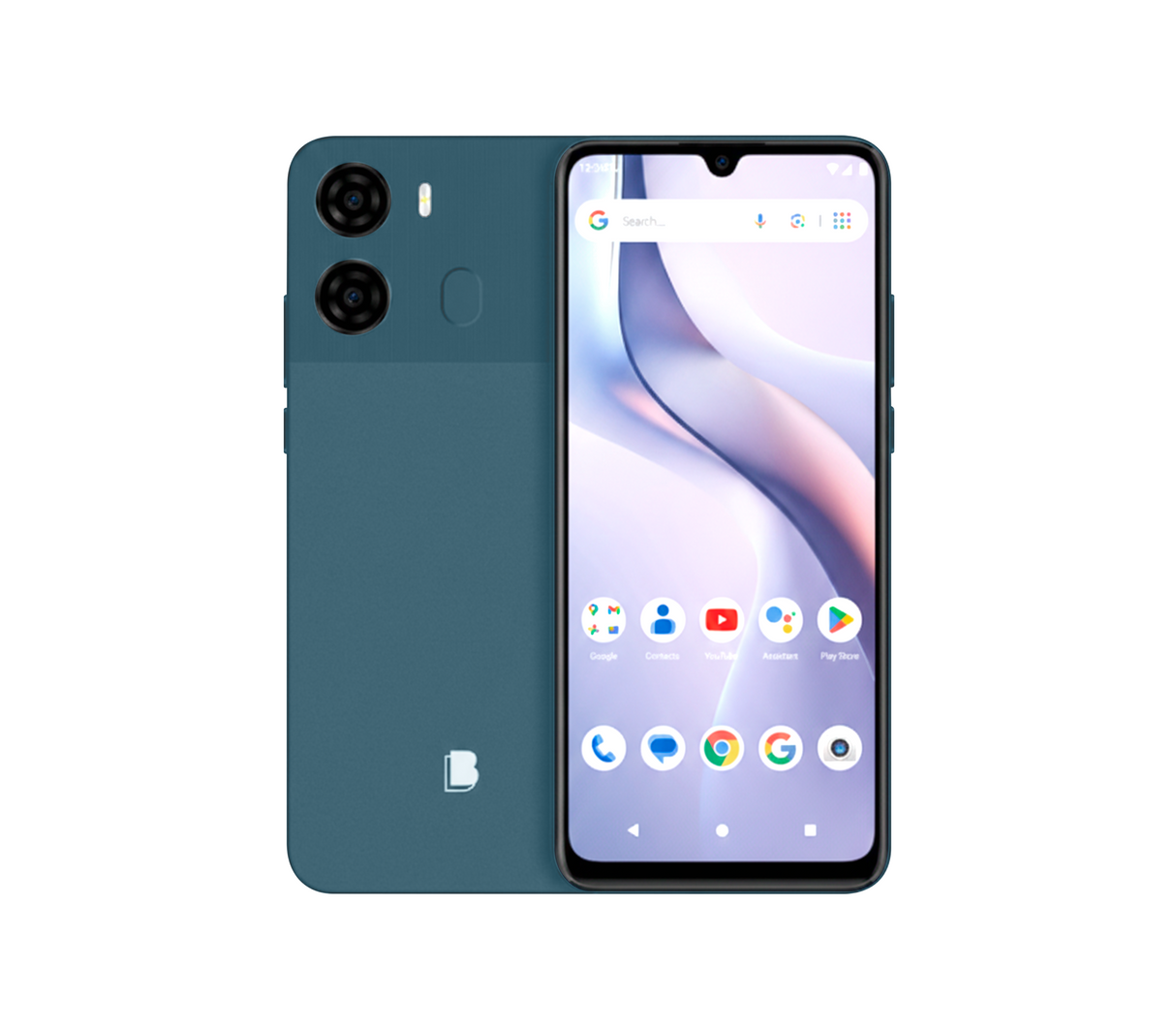 Celular k2 8GB (4+4GB virtual) / 64GB blue Blu