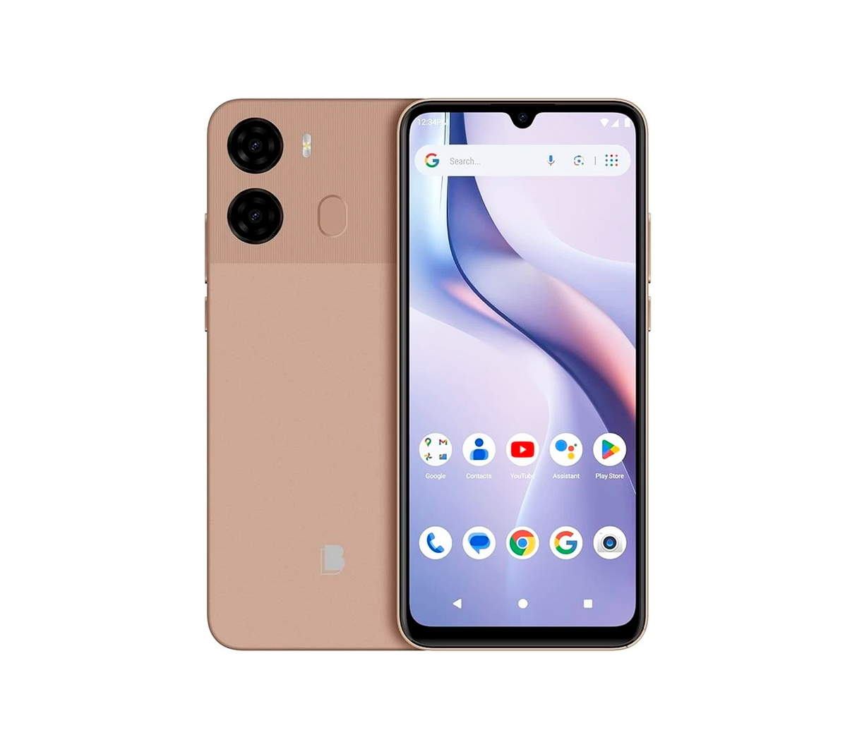Celular K2 8GB (4+4GB virtual) / 64GB rose gold Blu