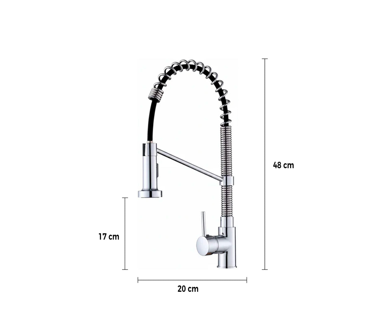 Grifería Plus llave para fregadero monomando Long Bay Faguax