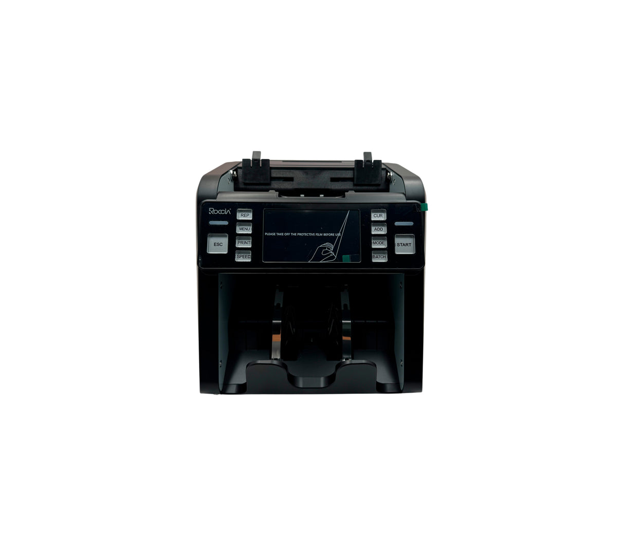 Contadora y detector de billetes con visor Roccia