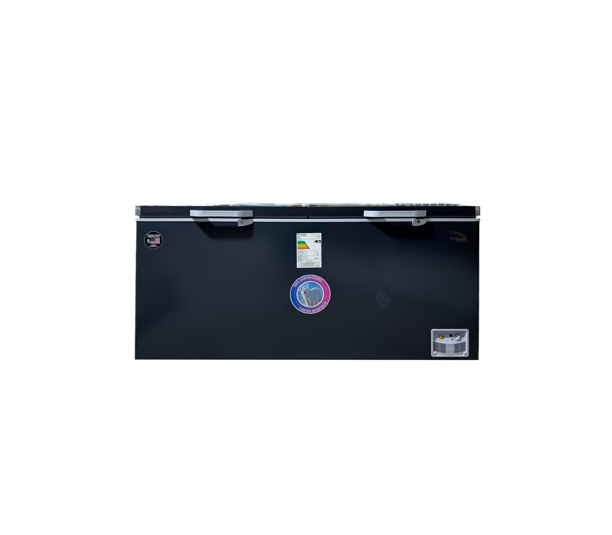 Congelador horizontal 518 litros gris Jaguar