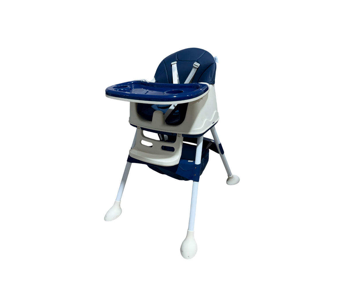 SILLA PARA COMER DE BEBE AZUL OSCURO BEBESITOS