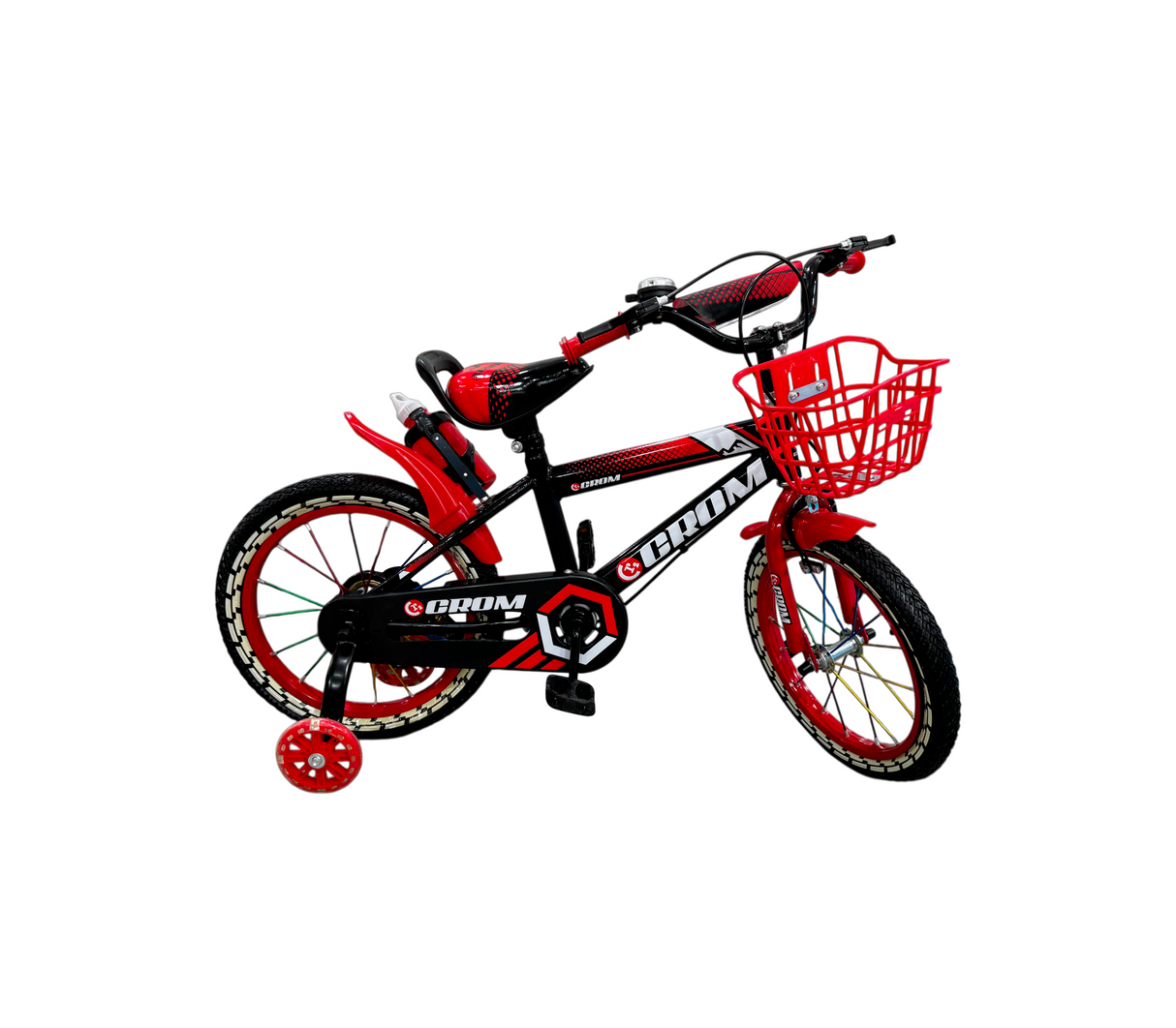 Bicicleta rin 16 rojo Crom