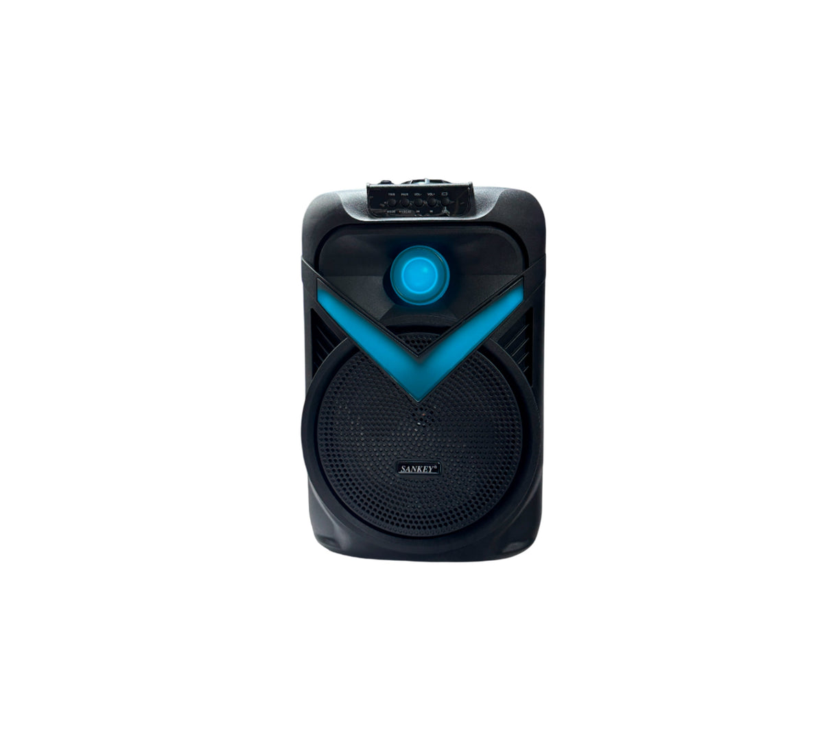 Corneta recargable 8" portátil 8W Karaoke PA8DCS504 Sankey