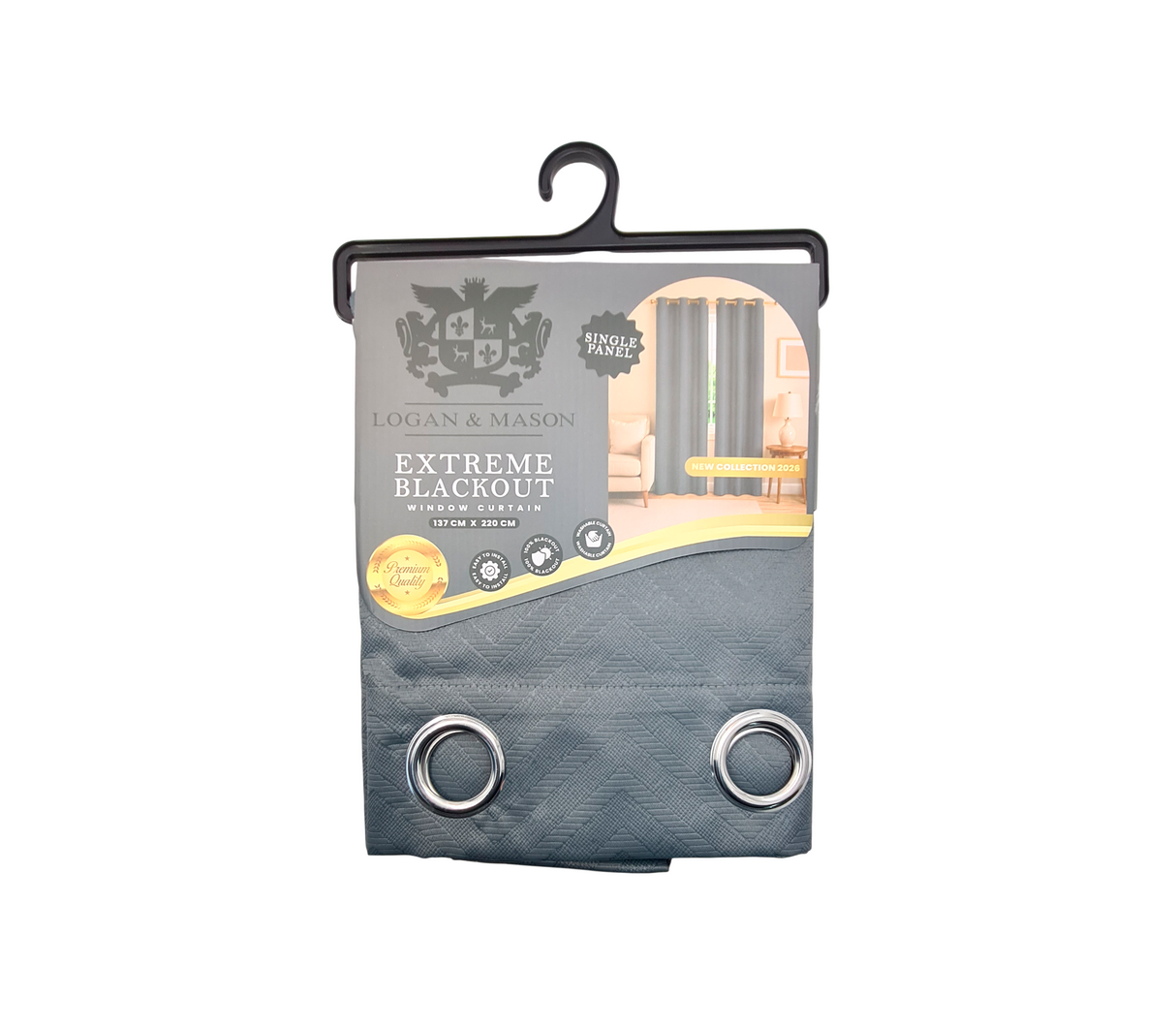 Cortina de Ventana Extreme Blackout Logan&Mason