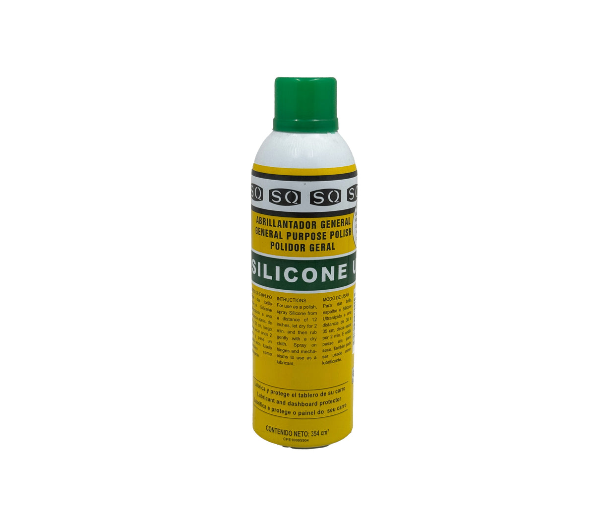 Silicón abrillantador general aromático 354 ml SQ