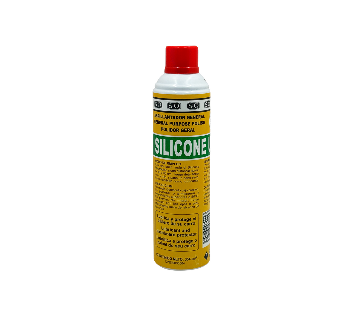 Silicón abrillantador general aromático 354 ml SQ
