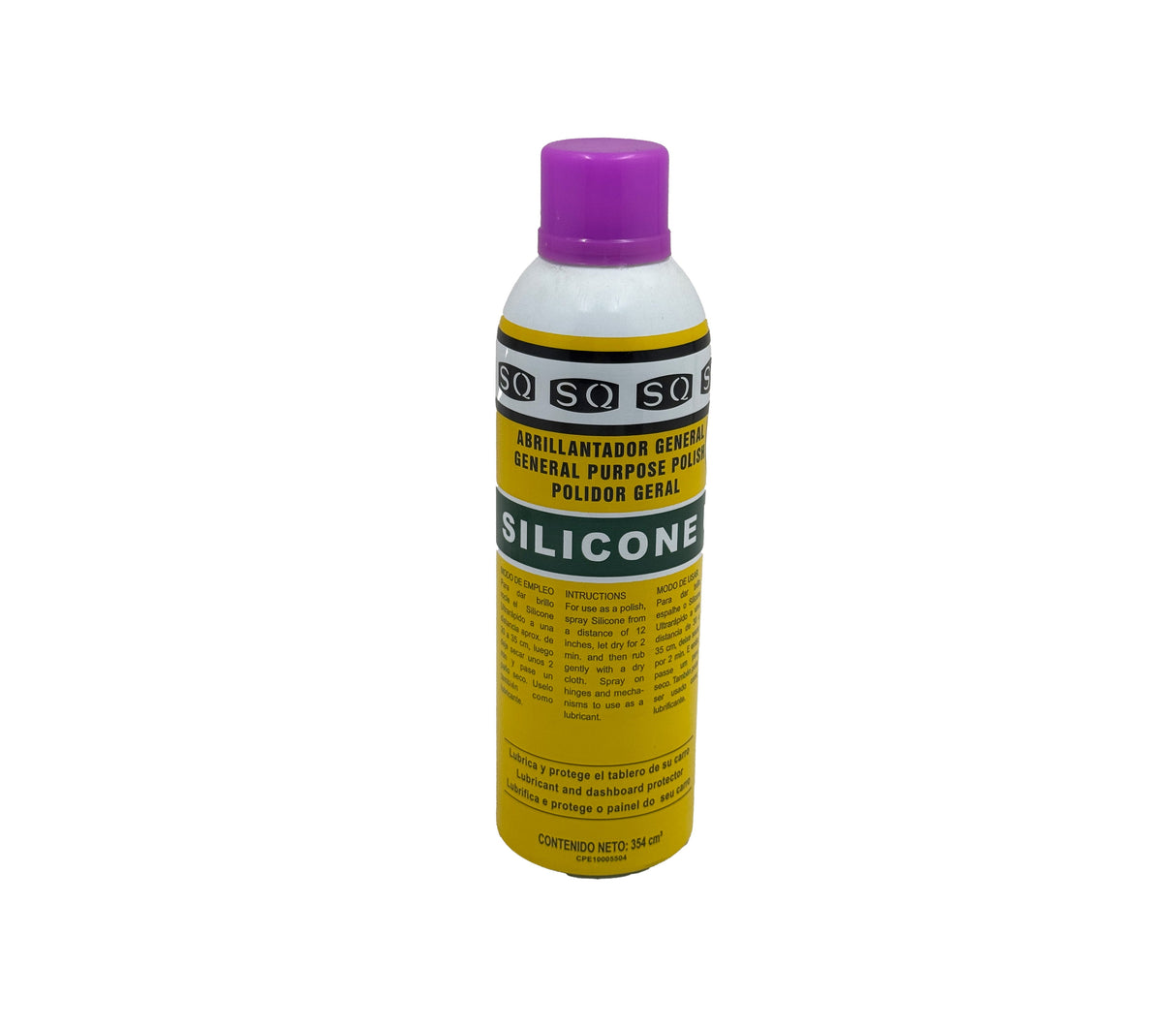 Silicón abrillantador general aromático 354 ml SQ