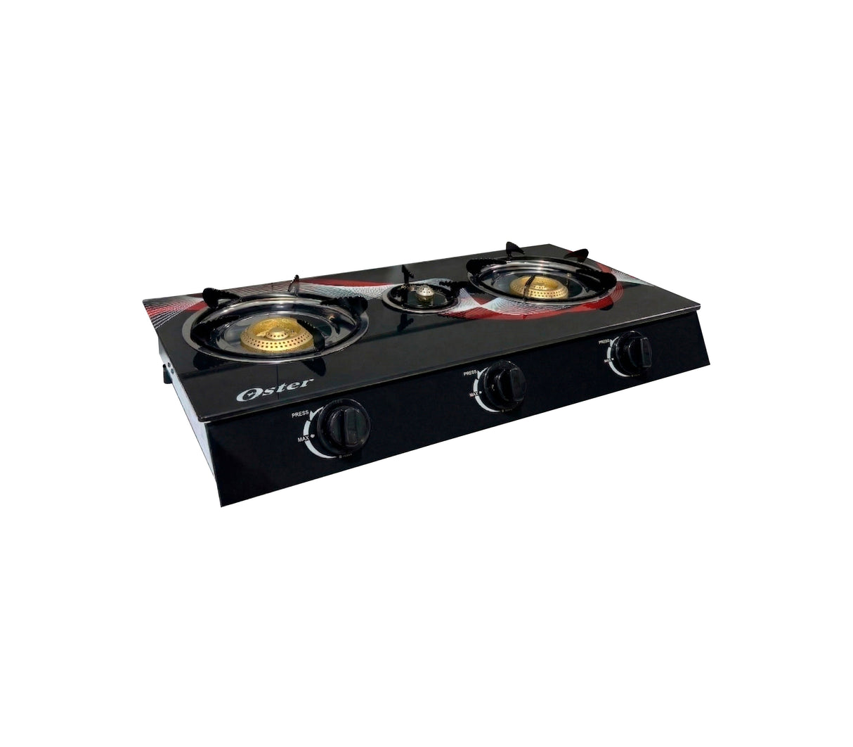 Cocina de mesa 3h vidrio Oster