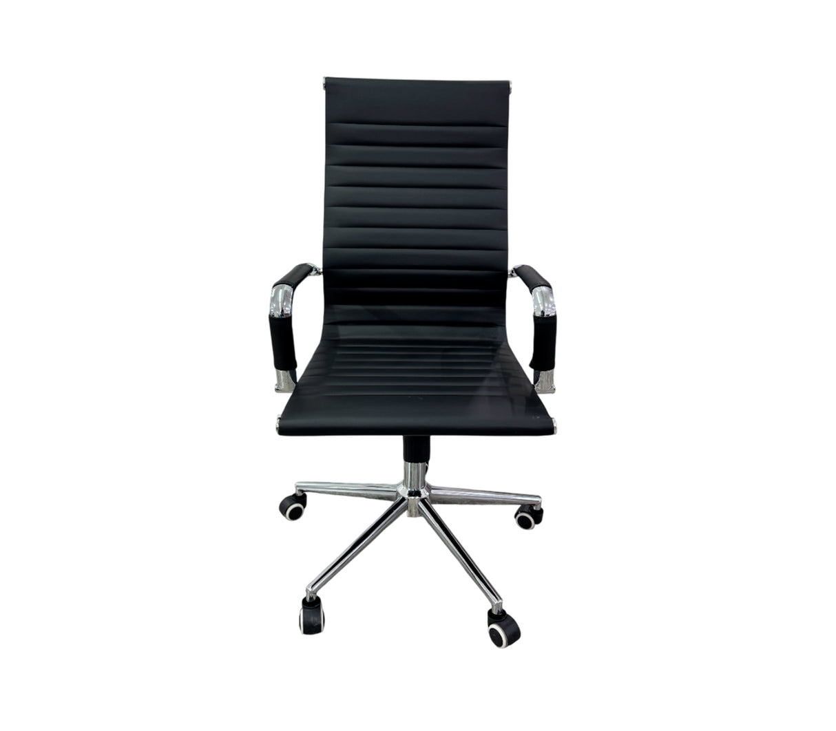 Silla ergonómica ejecutiva negra b/coromada 054BC01 Isonic