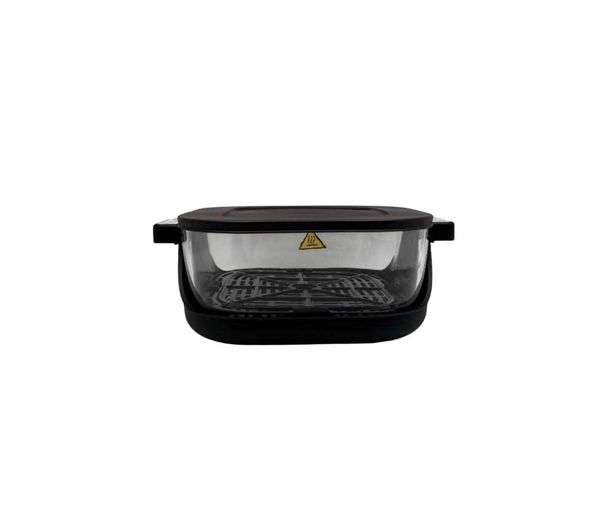 Freidora de aire Honor Glass 4 en 1 de 4.6 litros y 3.5 litros 1500W gris Gtronic