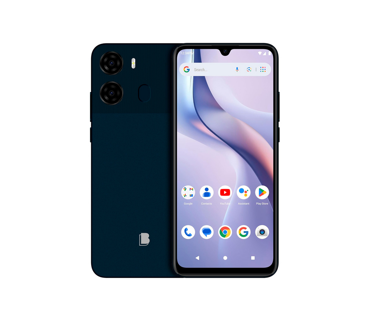 CELULAR K2 (4GB+4GB XTRA RAM)/64GB BLACK BLU