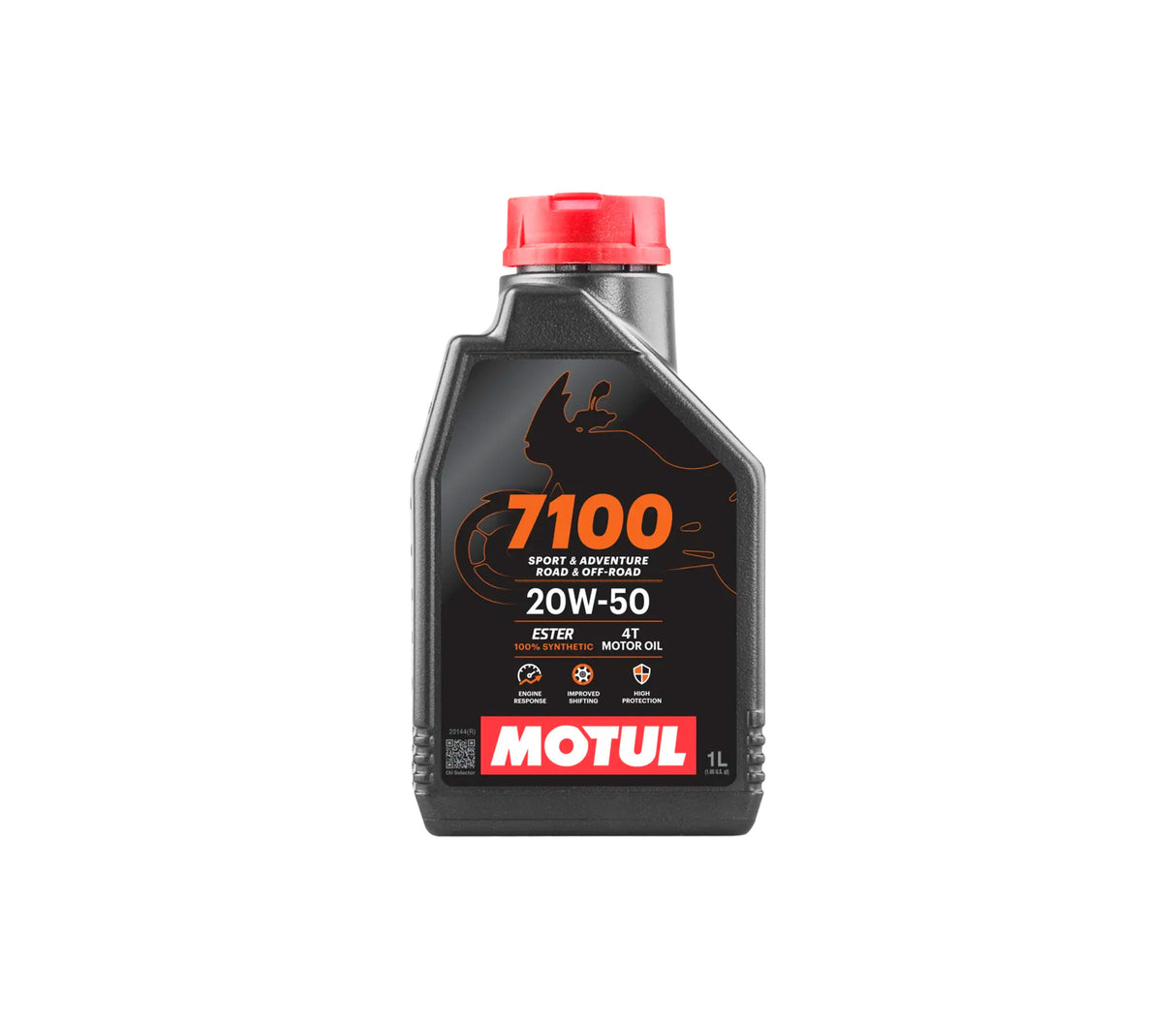 Aceite Sintetico moto 7100 4T 20W-50 1 litro Motul