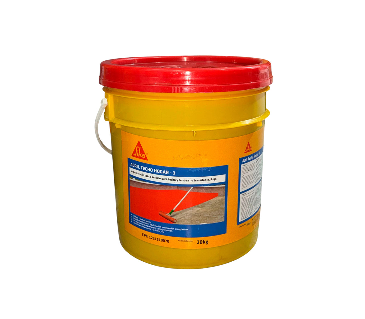 Impermeabilizante Acrílico Para techo y terraza Sika