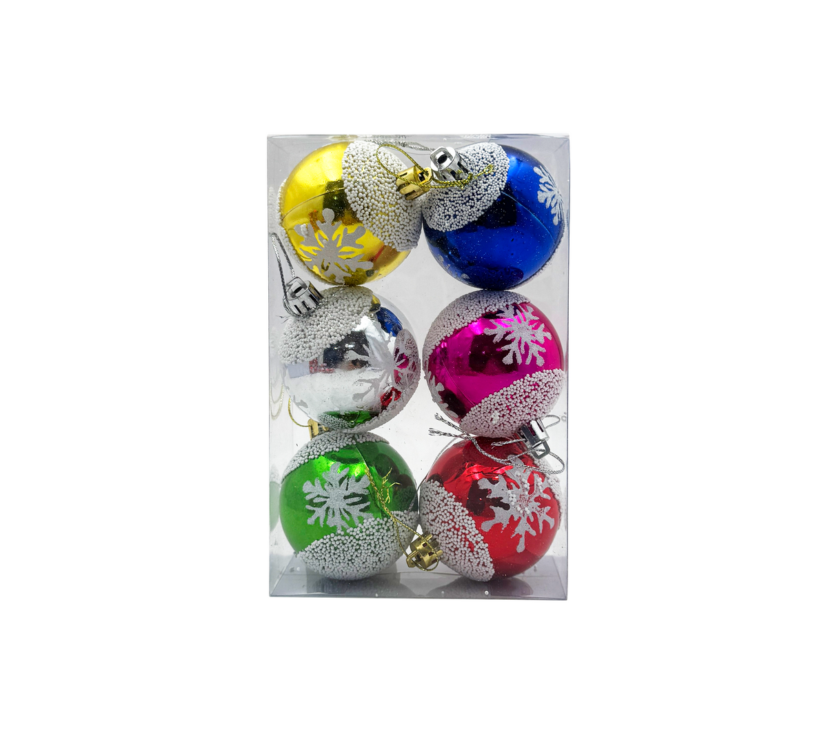 Set 6 Bambalinas C/Estrella Multicolor Powerfik