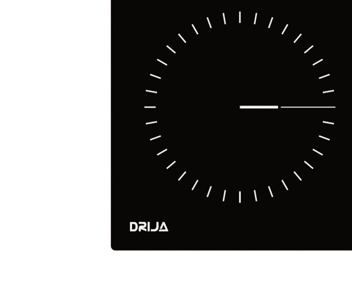 Tope de cocina eléctrico vitro Bari 90 5 Hornillas 220V 87X51X8cm negro Drija