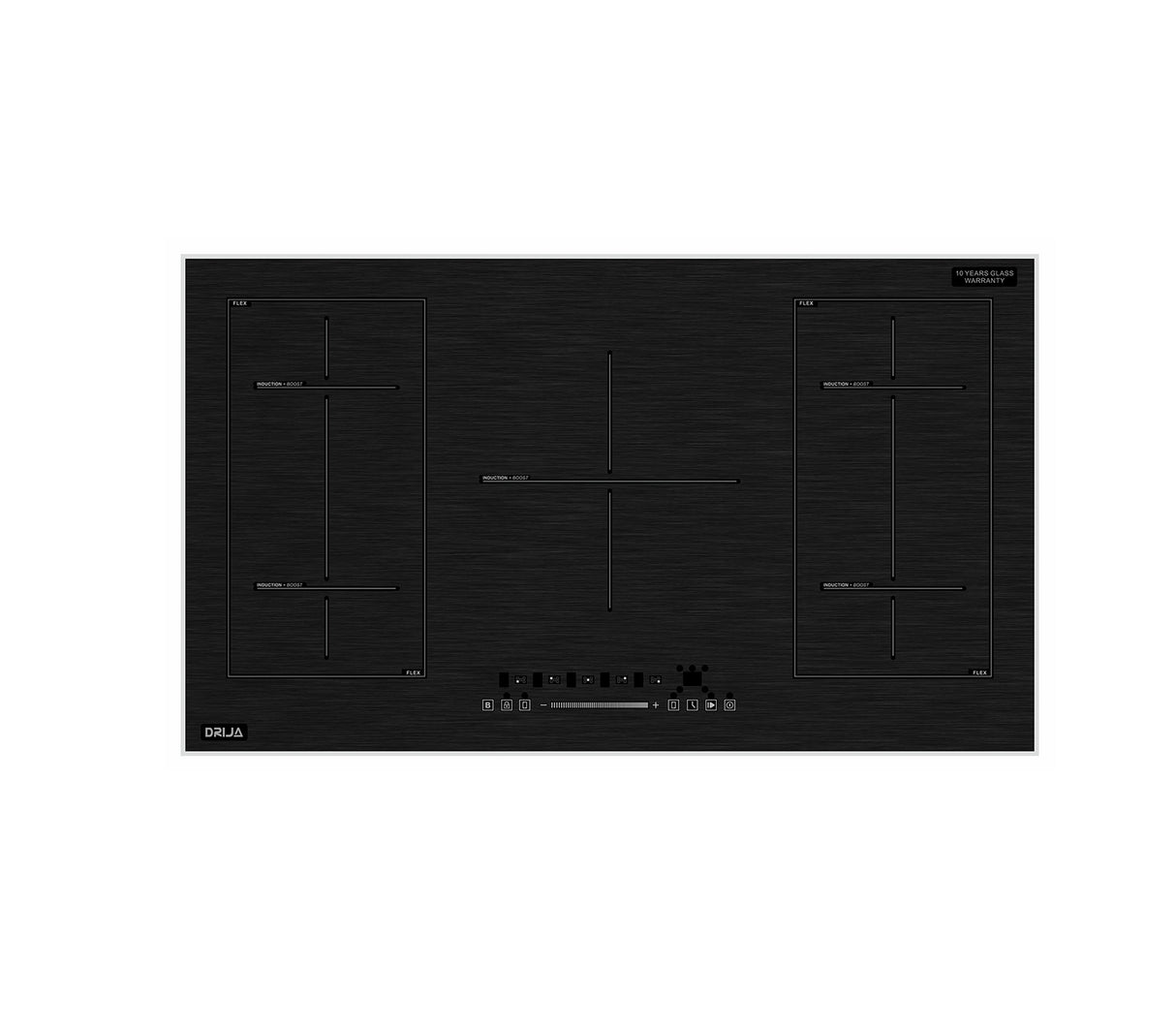 Tope de cocina Induktion Múnich 90cm negro Drija