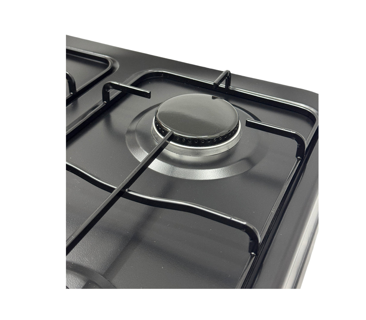 Cocina a gas de mesa 4 hornillas negro Nero