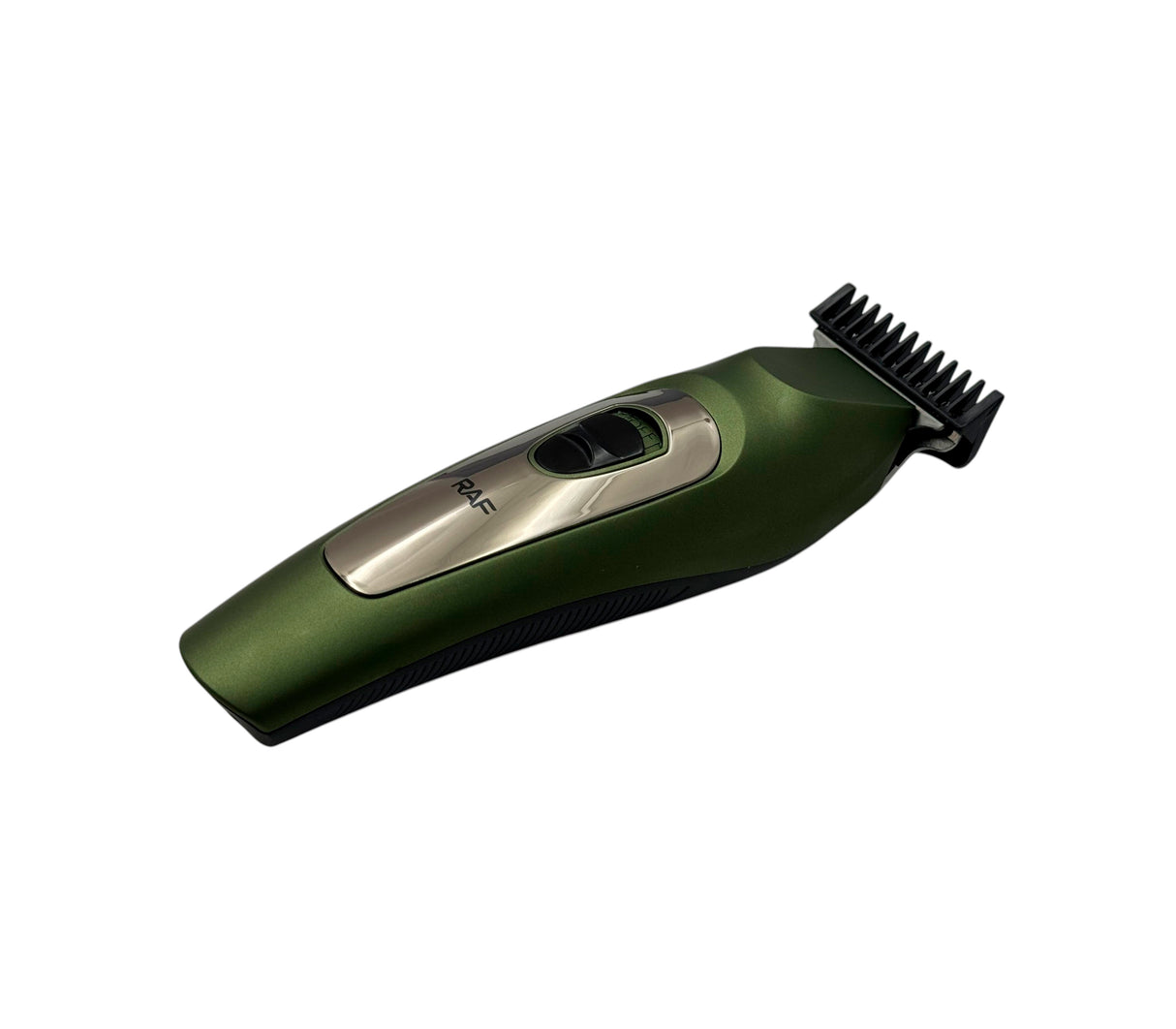 Máquina de afeitar inalámbrica verde RAF