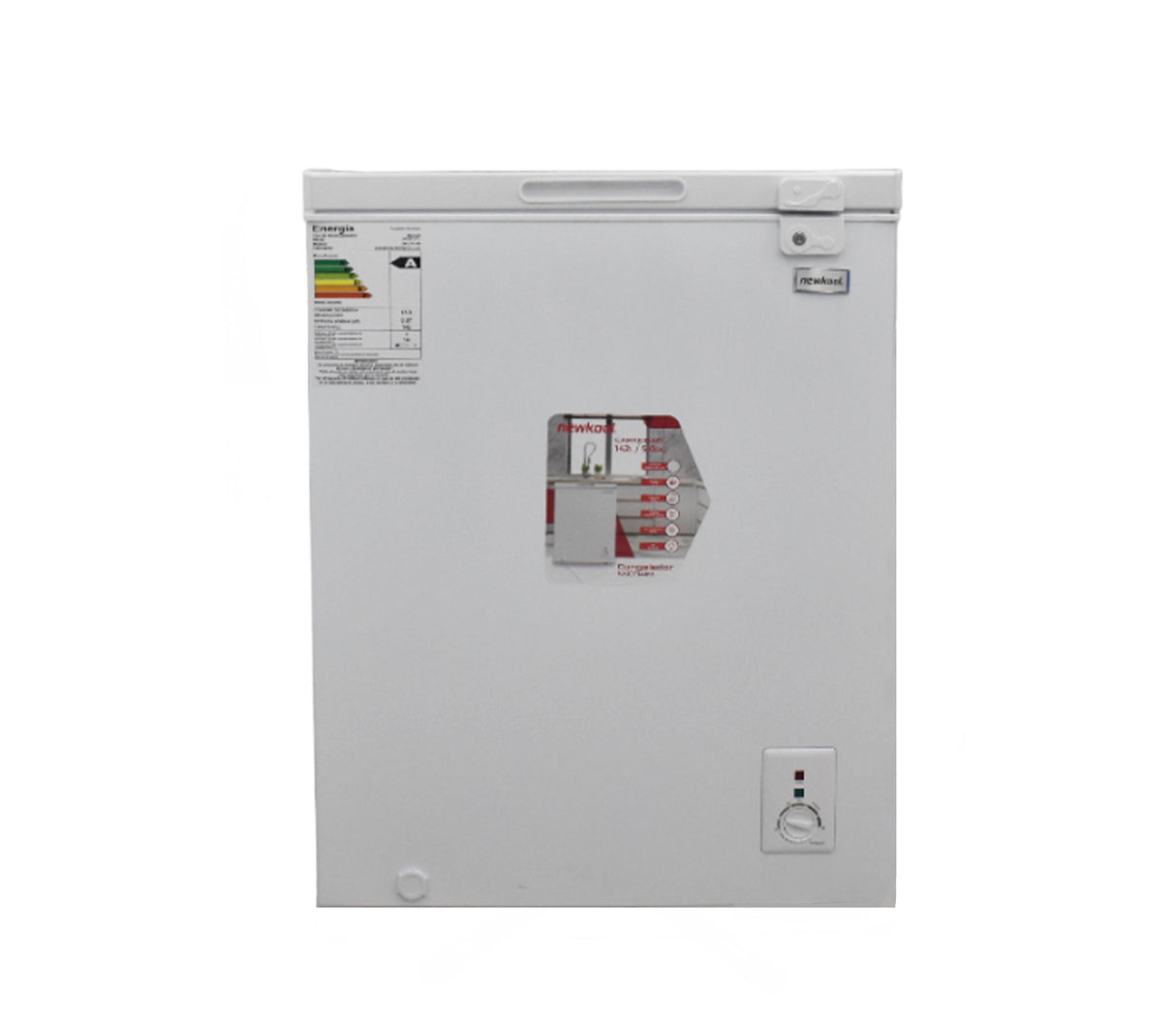 Congelador horizontal 141 litros Blanco Newkool