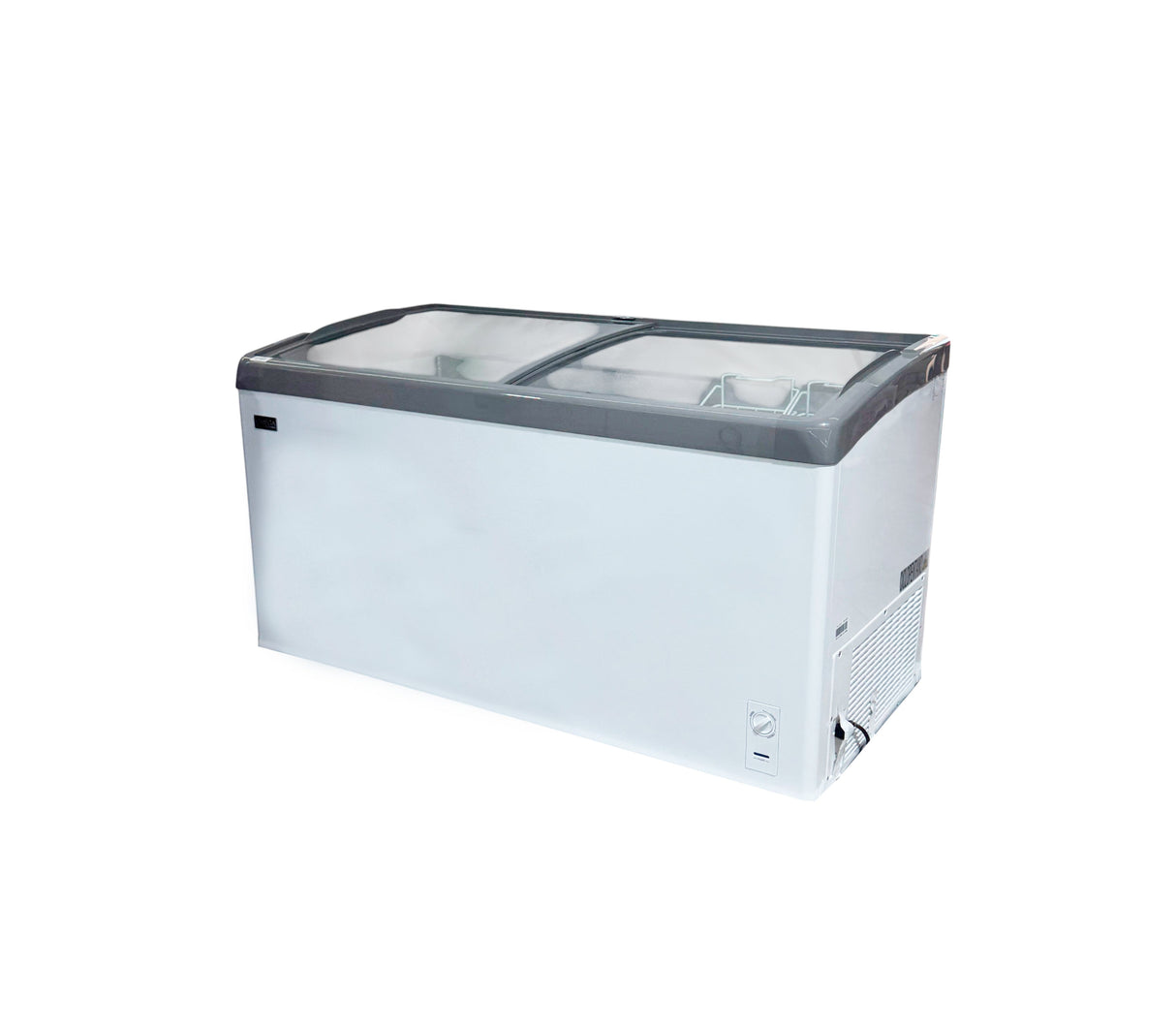 Congelador exhibidor horizontal puerta corrediza 304l blanco int/aluminio Omega Electronics