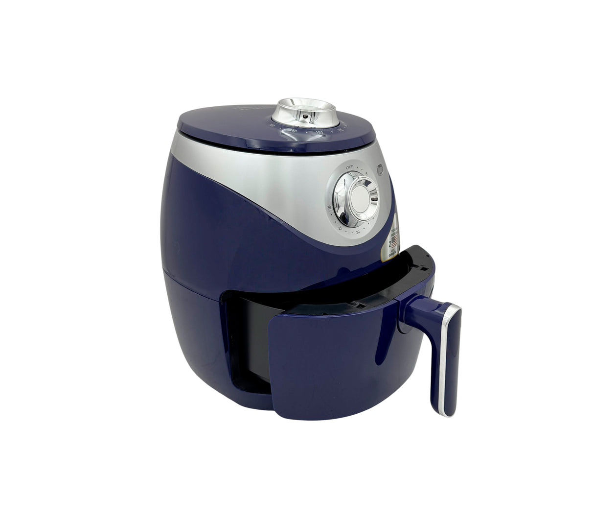 Freidora de aire 4 litros azul/plata Jaguar