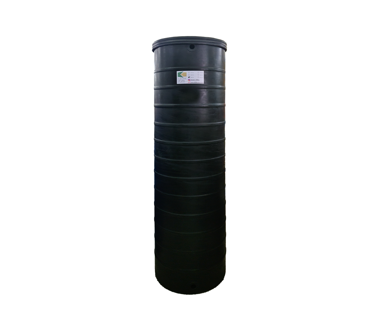 Tanque cilíndrico 560 litros negro Tuferre 2028