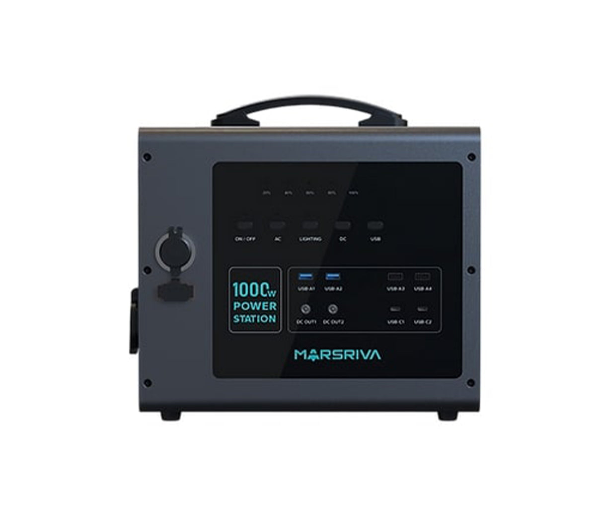 Estación eléctrica 1000W/25600 mAh MP10 Marsriva