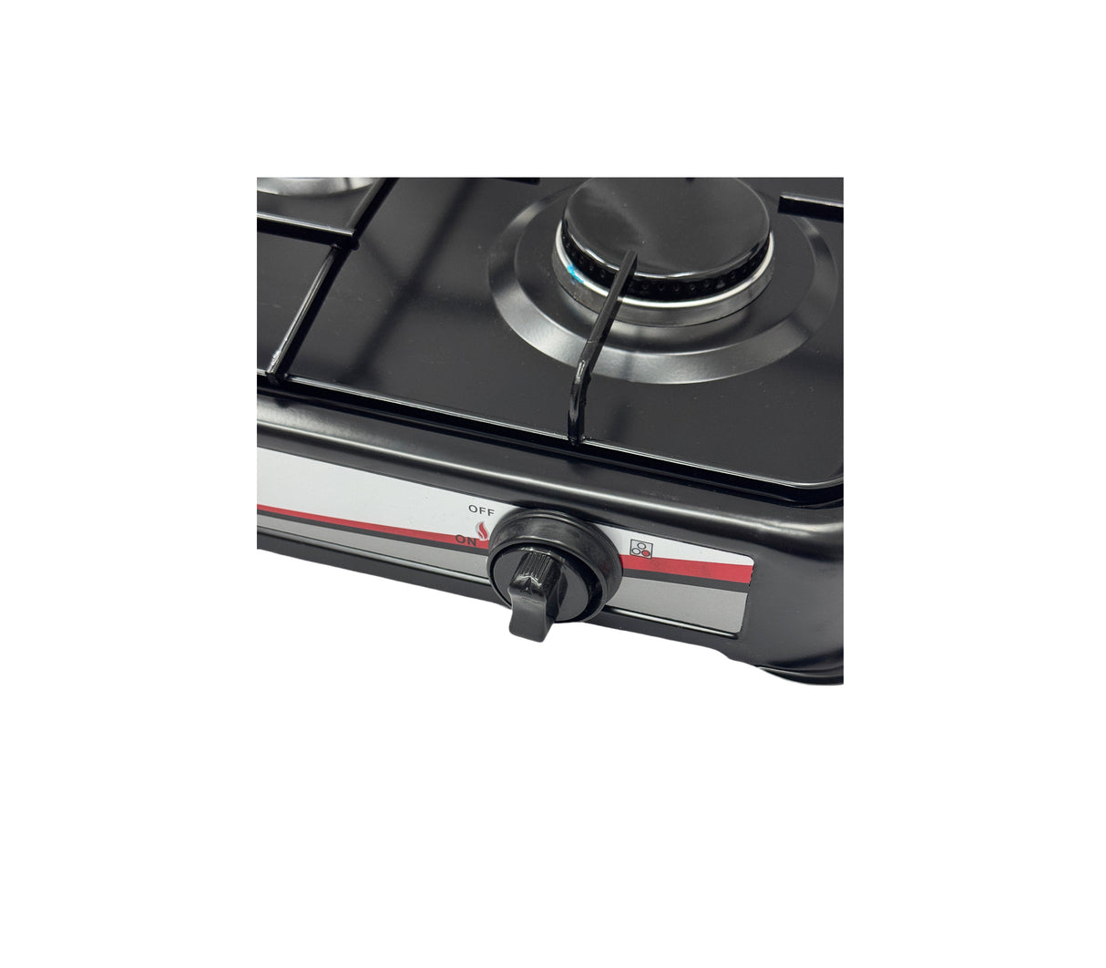 Cocinita a gas de mesa 3 hornillas negro Nero