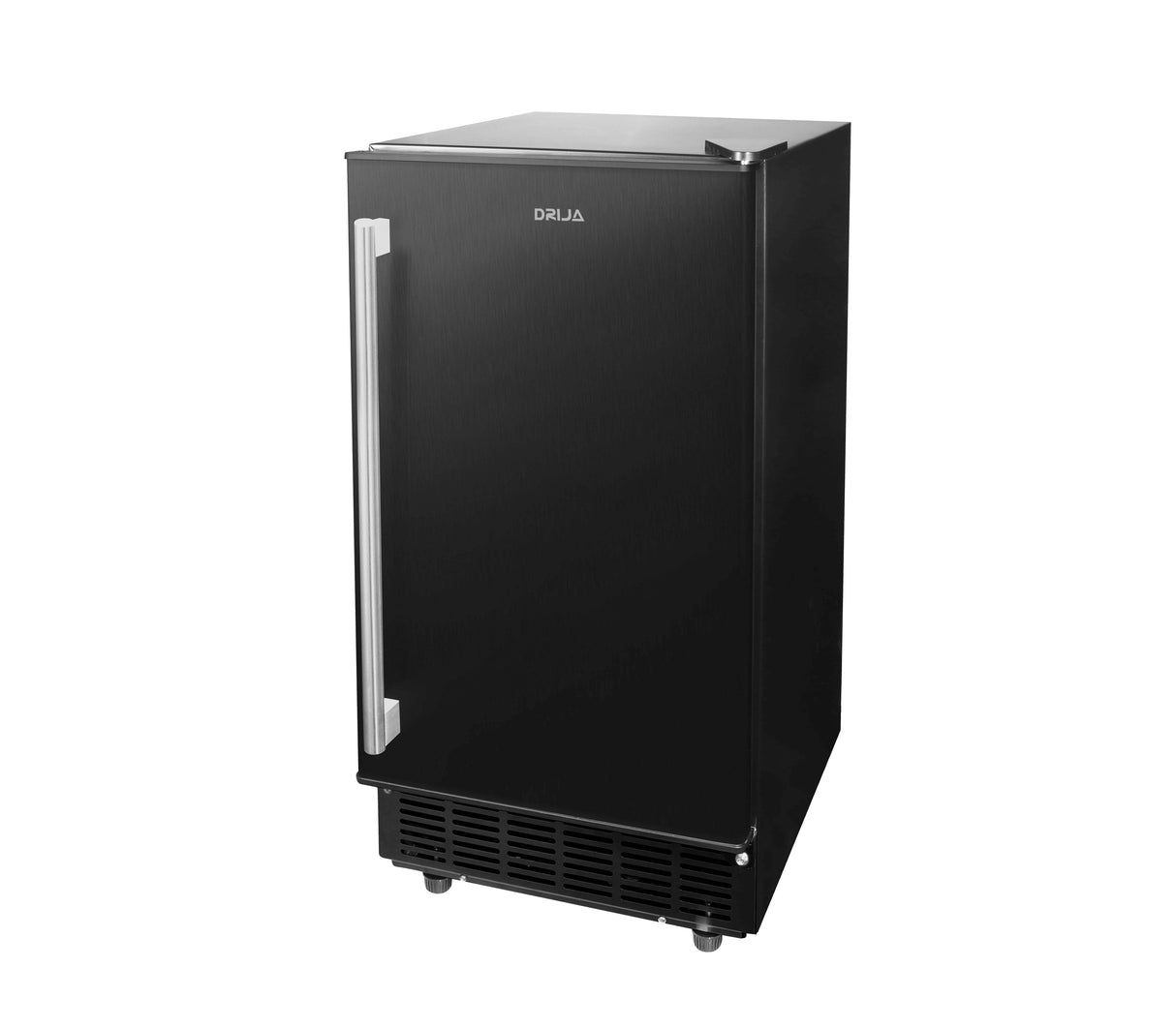 Fabricador de hielo 36kg-24hr negro Drija