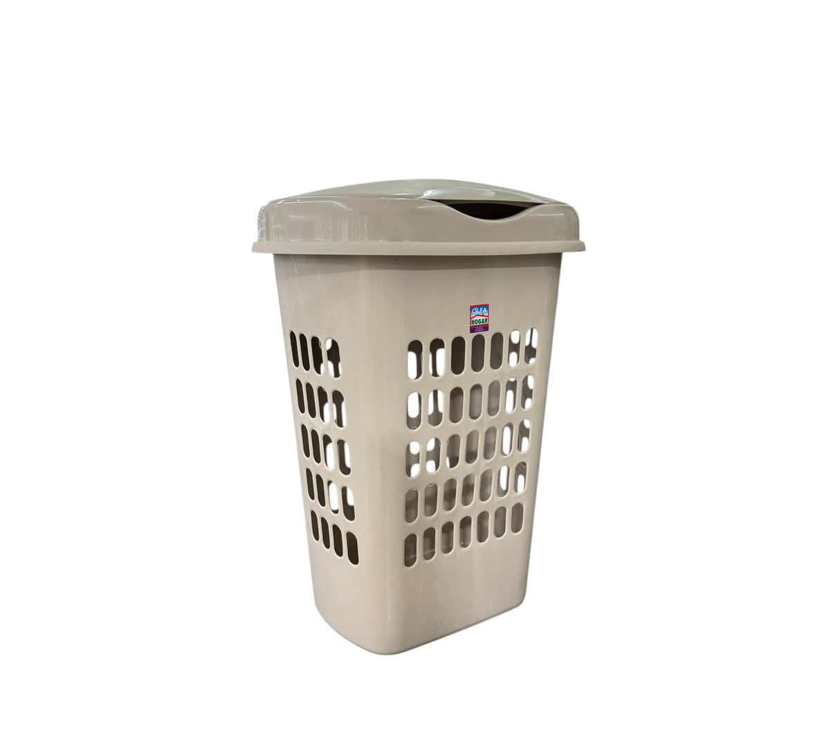 Cesta cuadrada crema taupe quality Alfa Hogar