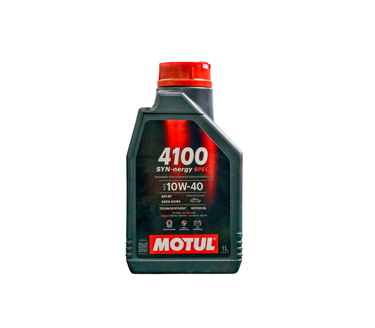 Aceite 4100 Syn-nergy Spec 10w40 Motul