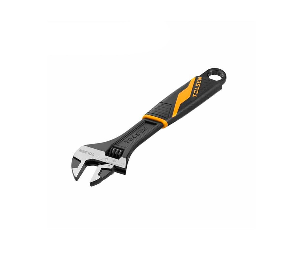 Llave ajustable mango plástico Tolsen