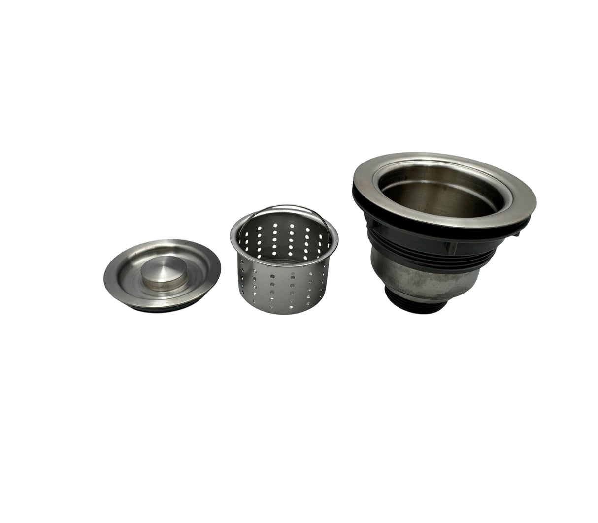 Desagüe de acero inoxidable para fregadero de lujo 3-1/2" Hive