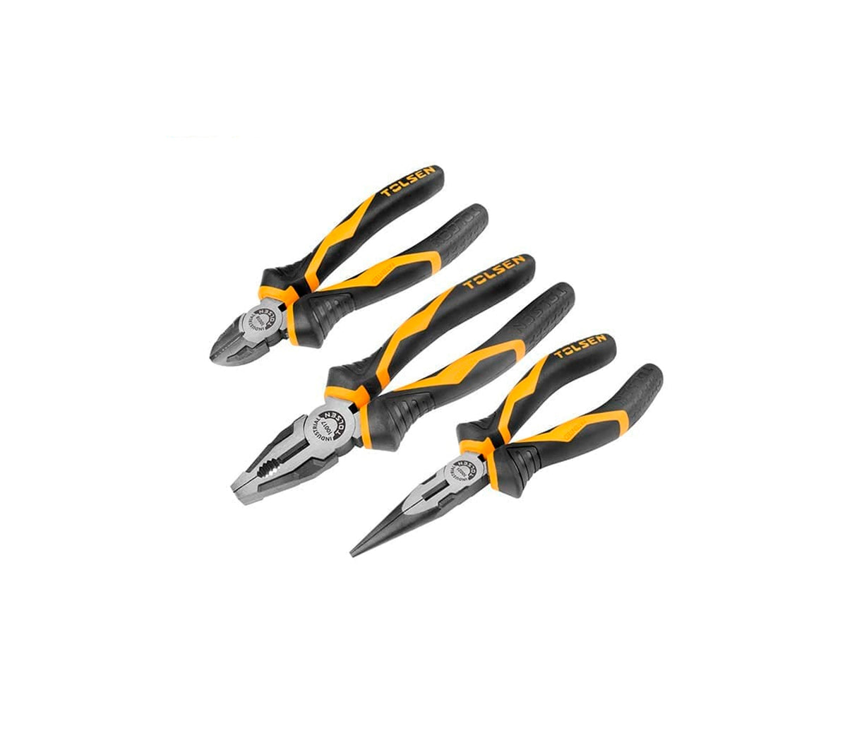 Set de alicates industrial 3 piezas Tolsen