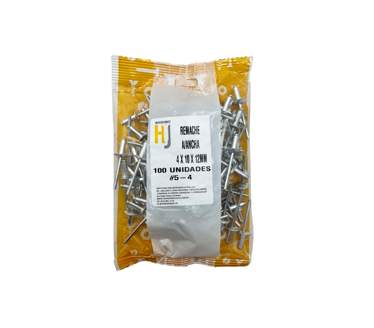 Remache ciego Ala ancha HJ