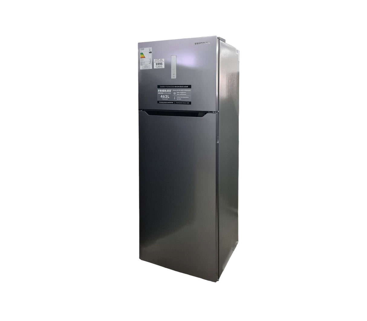 Nevera Top Mount 463 litros gris Frigilux