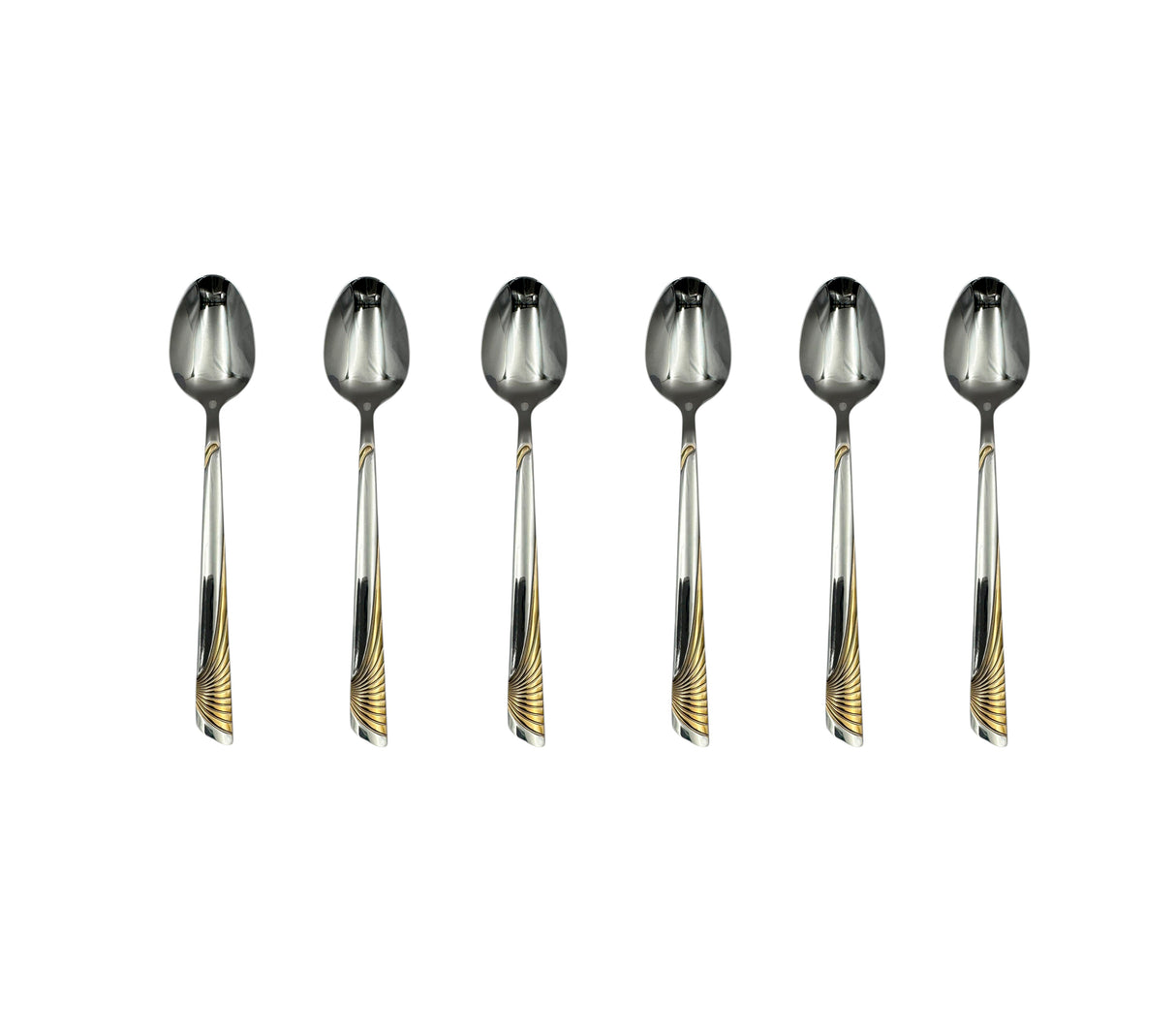 Set de 6 cucharillas líneas dinette Pamorde