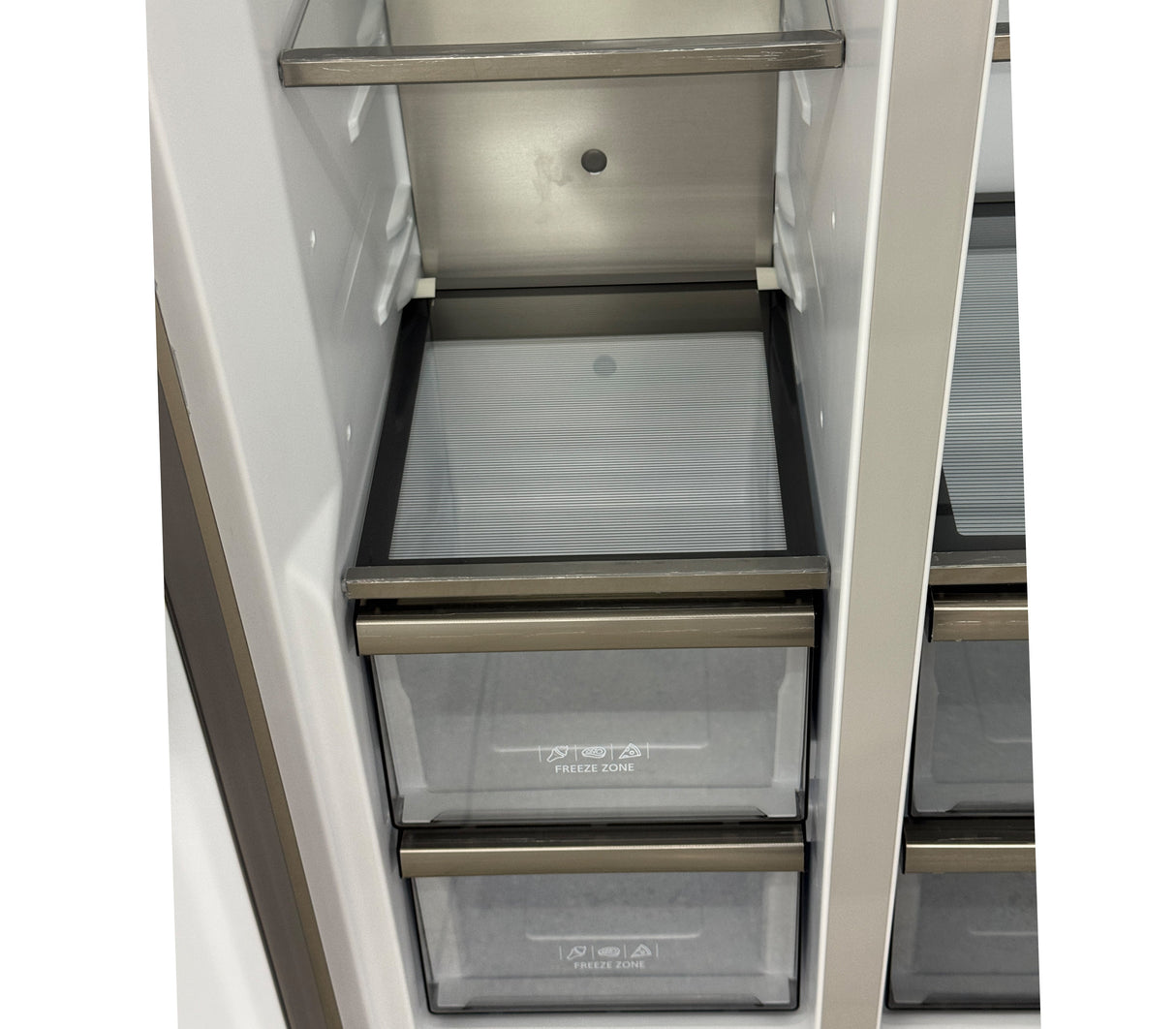 Nevera side by side acero 500 litros Vetrux