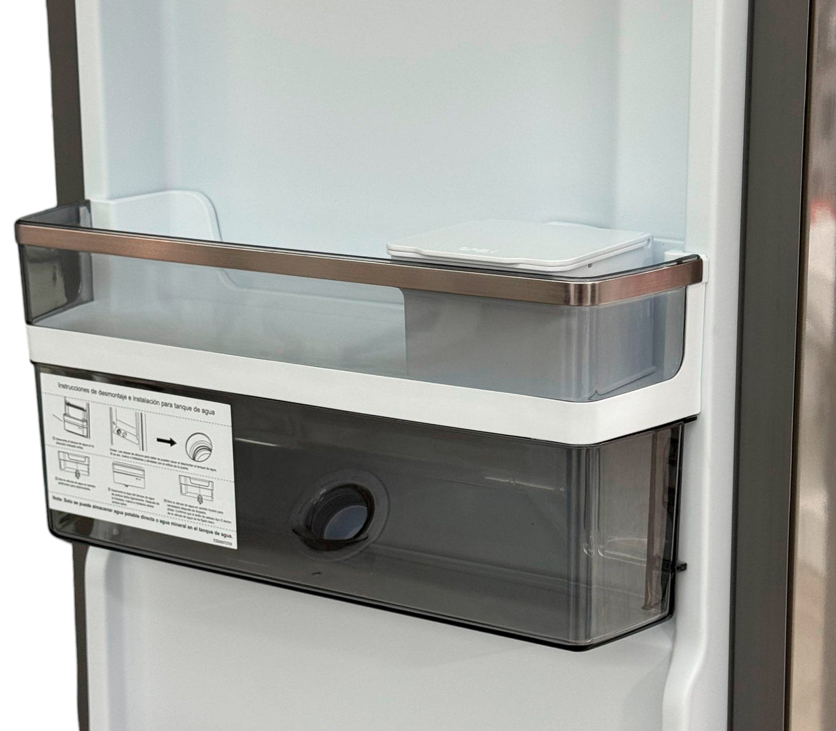 Nevera french door acero 18 pies litros Vetrux