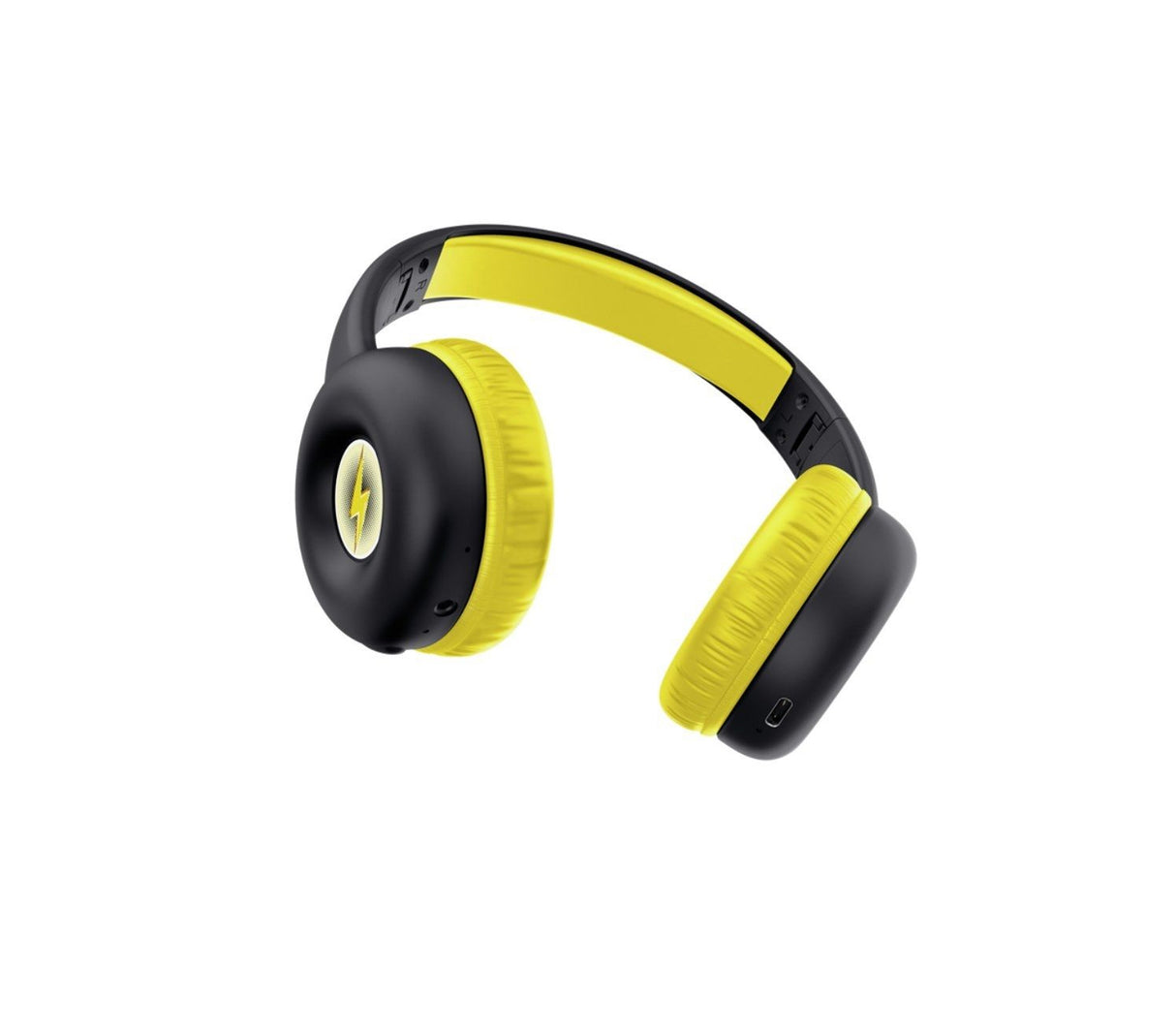 Audífonos recargables con bluetooth Nouna negro/amarillo Trust