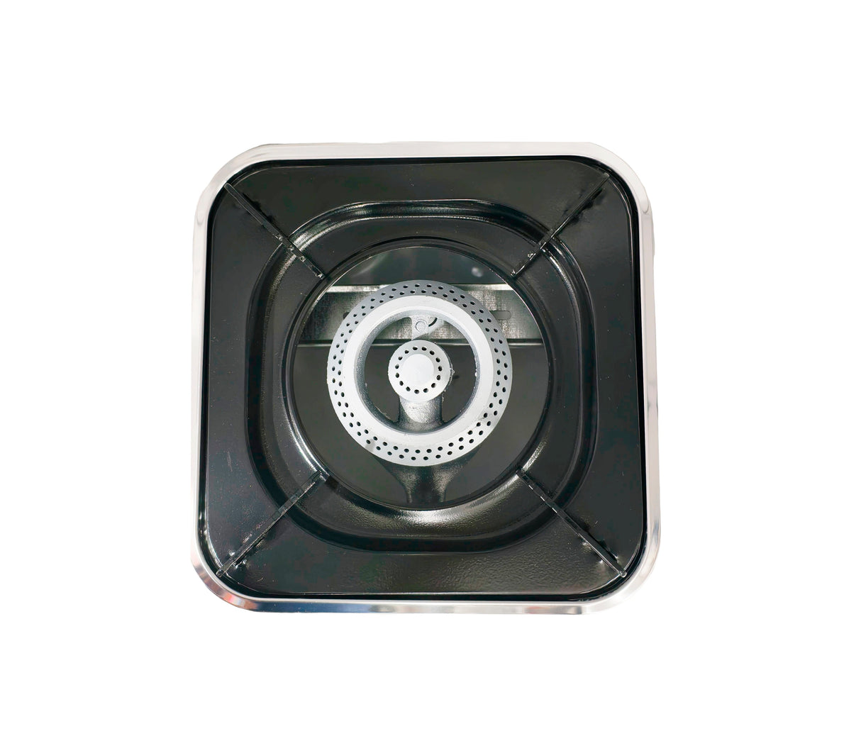 Cocina a gas 2 hornillas cromada Lotus