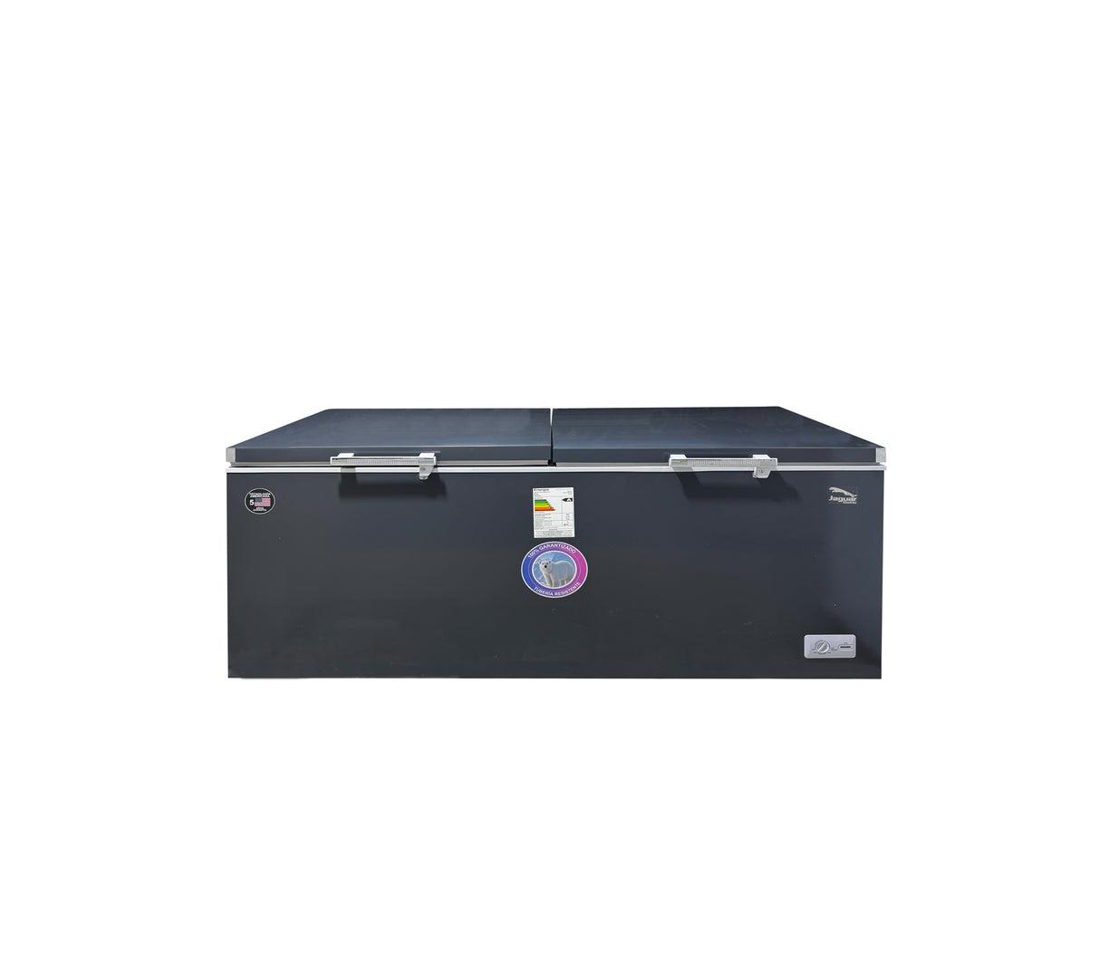 Congelador horizontal 720 litros gris Jaguar