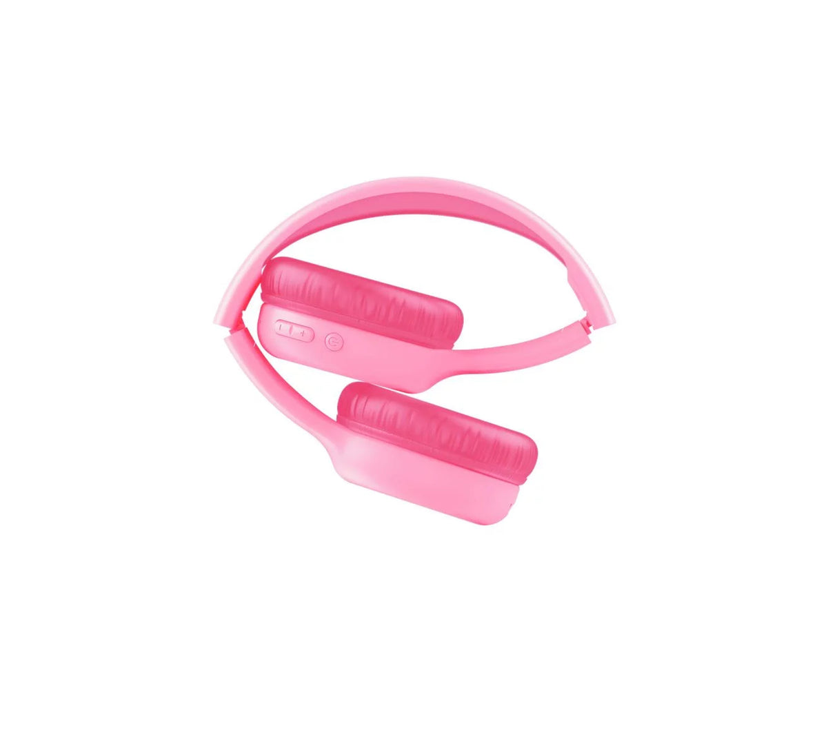 Audífonos recargables con Bluetooth Nouna Rosado Trust.