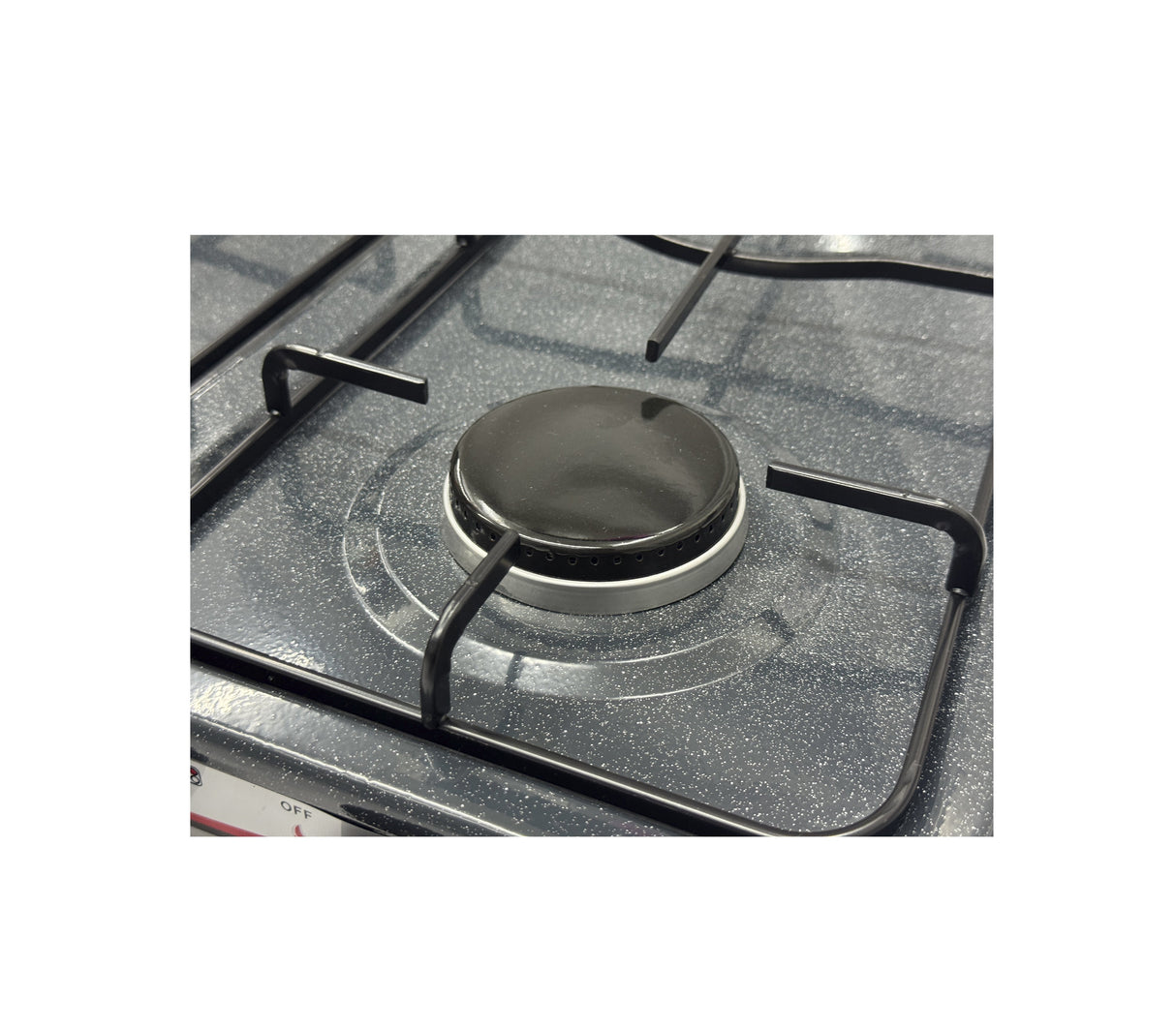 Cocinita a gas de mesa 4 hornillas gris Nero