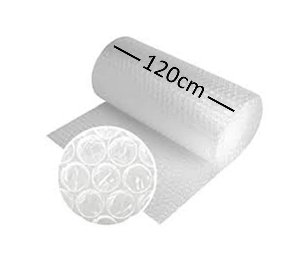 Papel plástico burbuja 1.20 x 10 metros transparente Suminplast