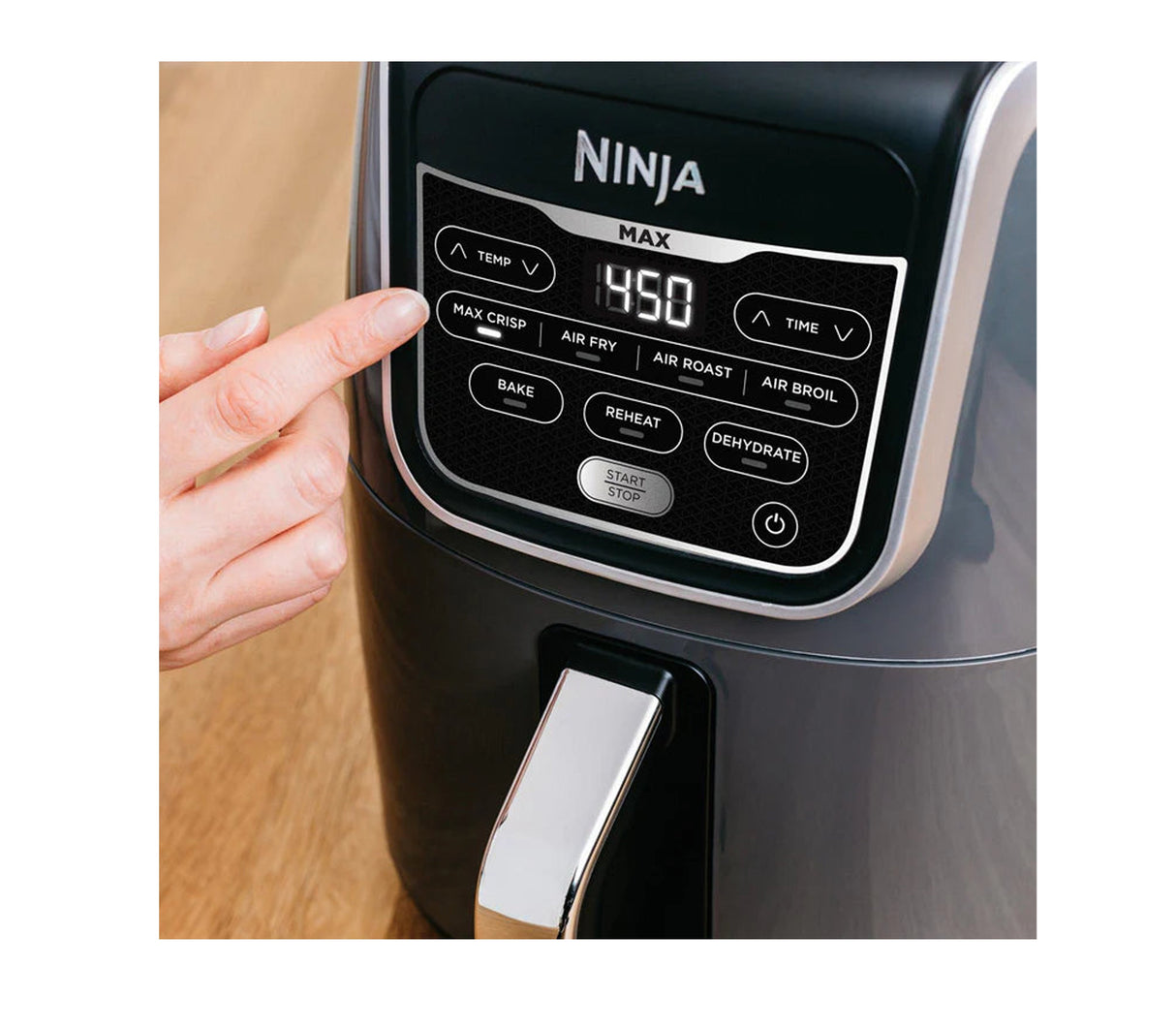 Freidora de aire digital XL 7 en 1 5.2 litros 1750W negra Ninja