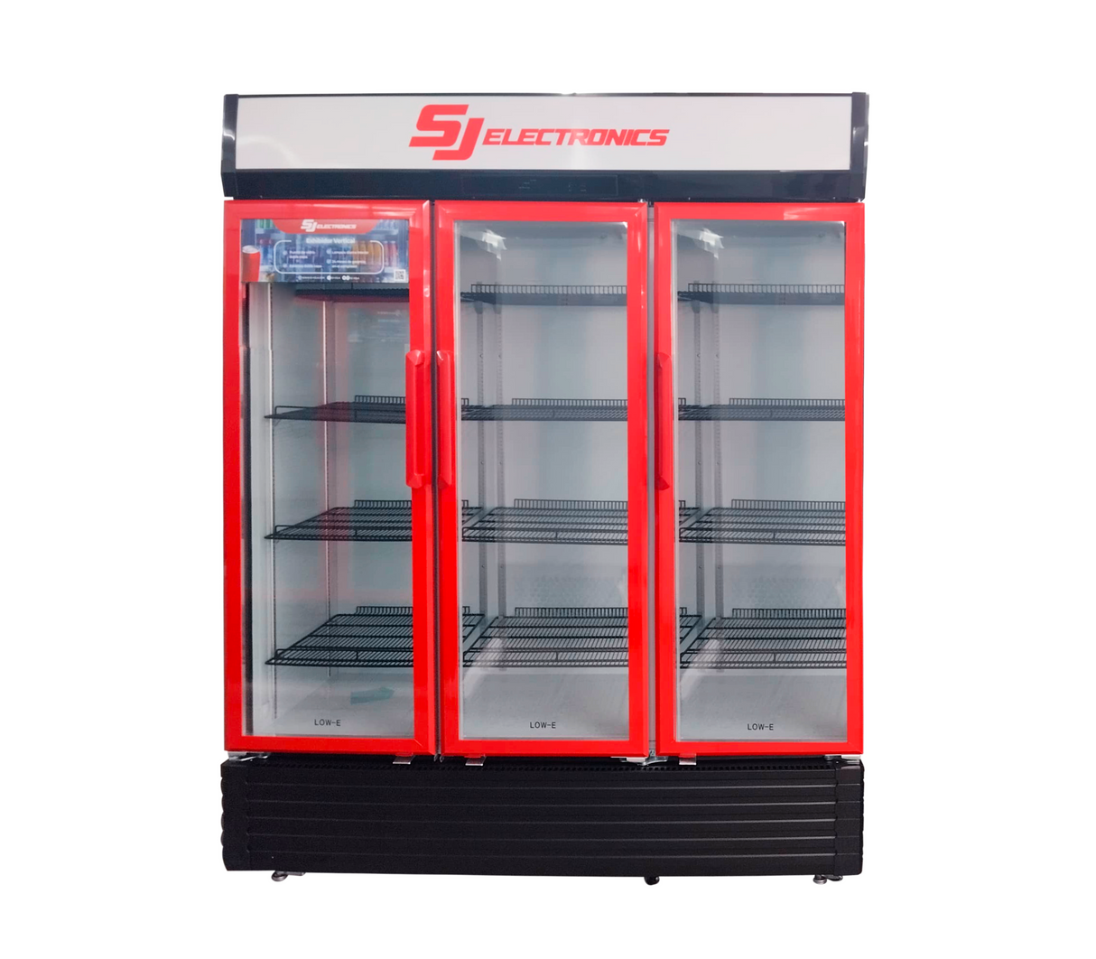 Exhibidor vertical 1100 litros sj-1100 3 puertas Sj Electronics
