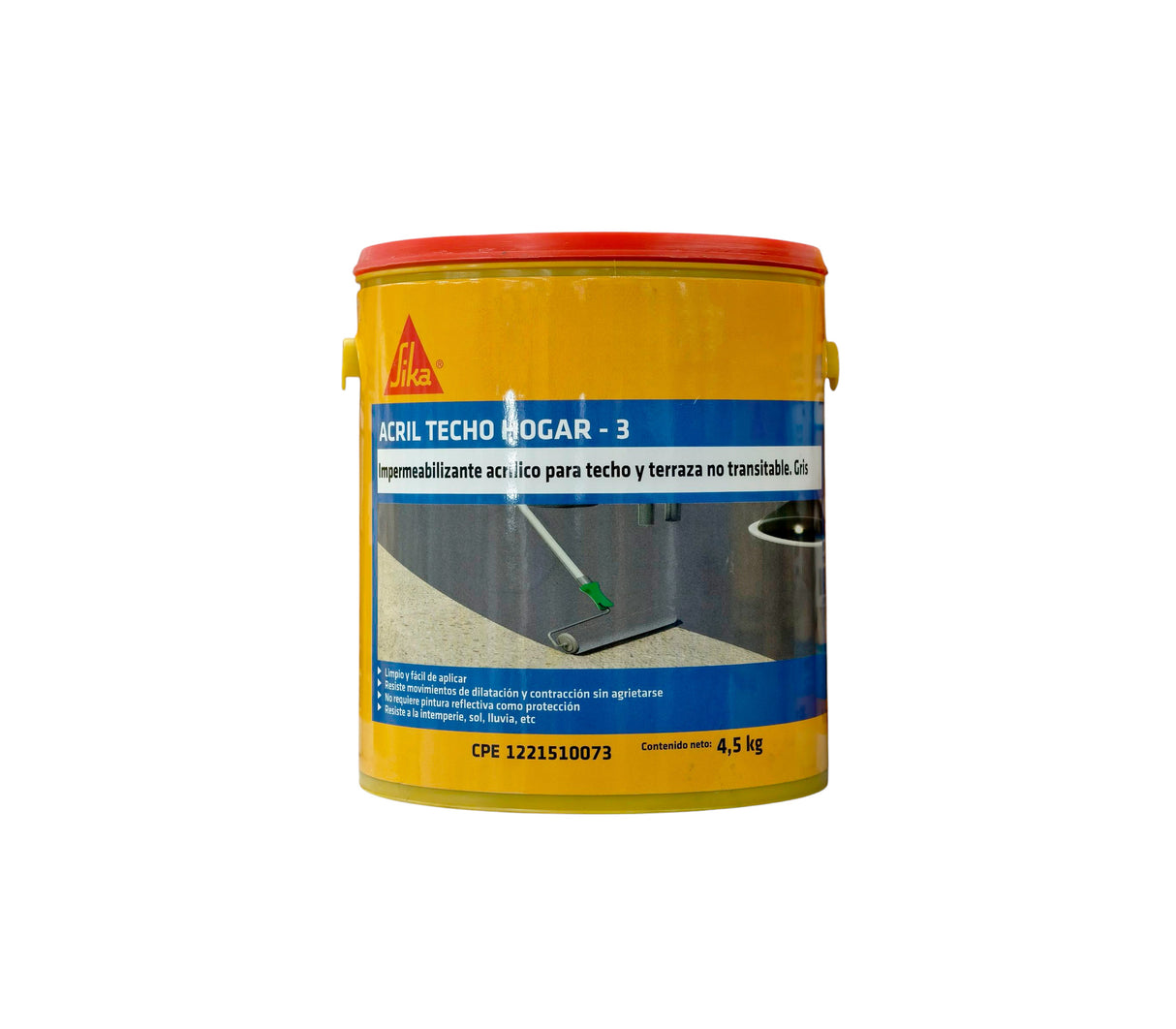 Impermeabilizante Acrílico Para techo y terraza Sika