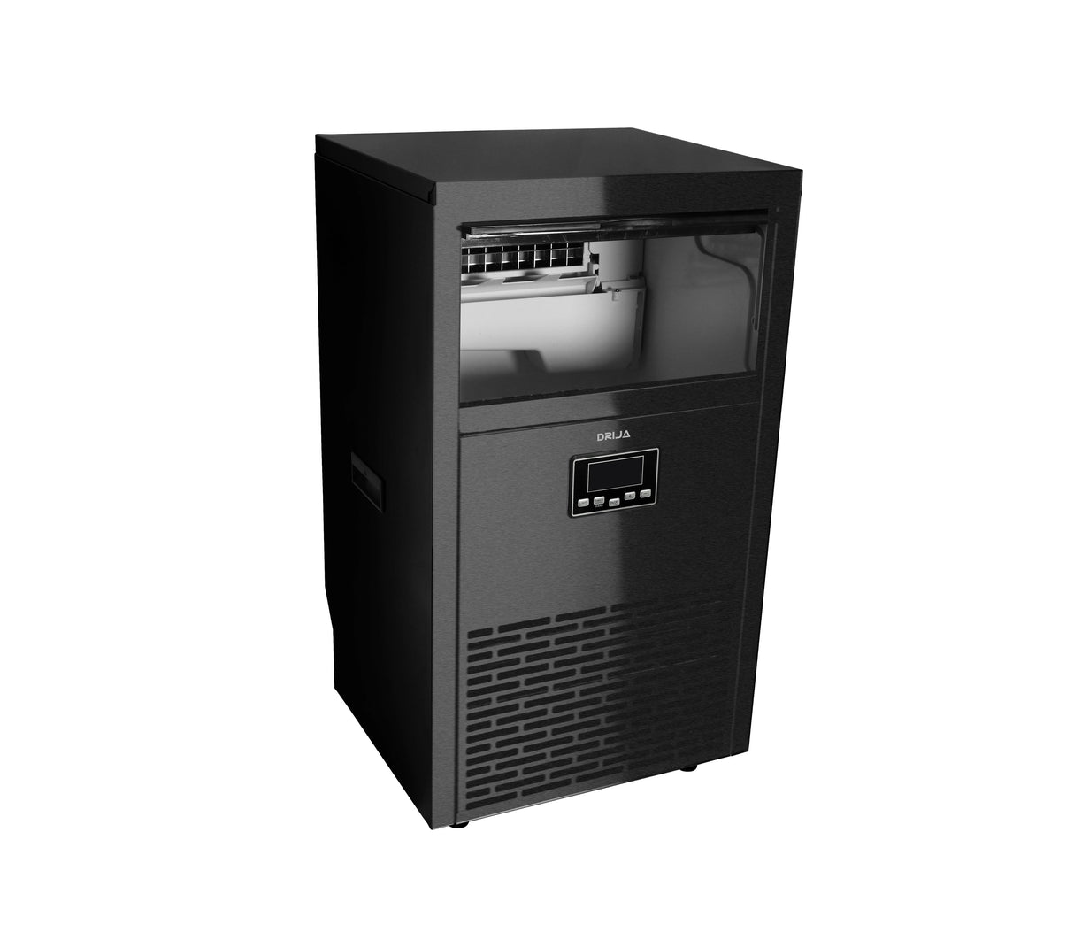 Fabricador de hielo 45KG-24HR negro Drija